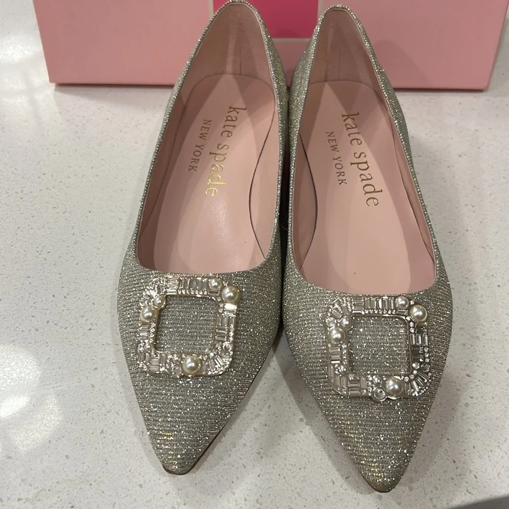 Kate spade New York Buckle Up Slip On Flats